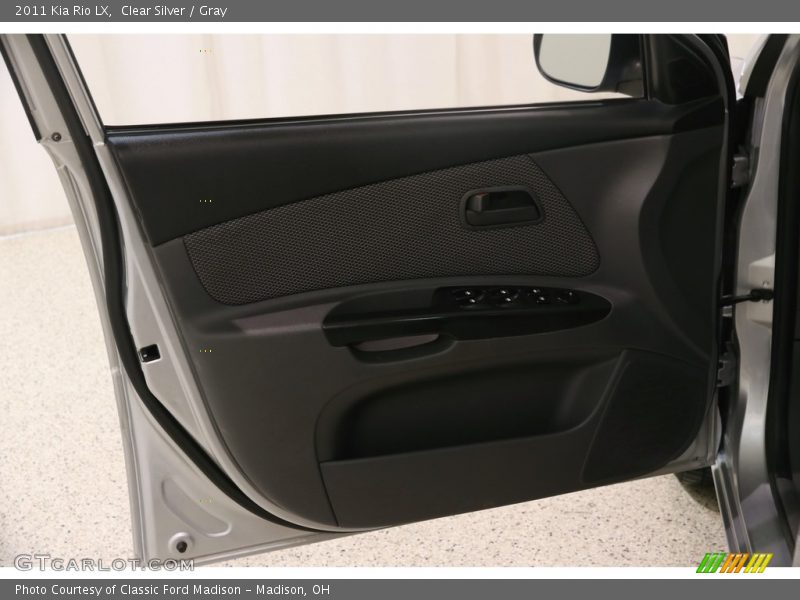 Clear Silver / Gray 2011 Kia Rio LX