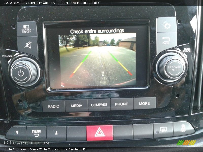 Controls of 2020 ProMaster City Wagon SLT