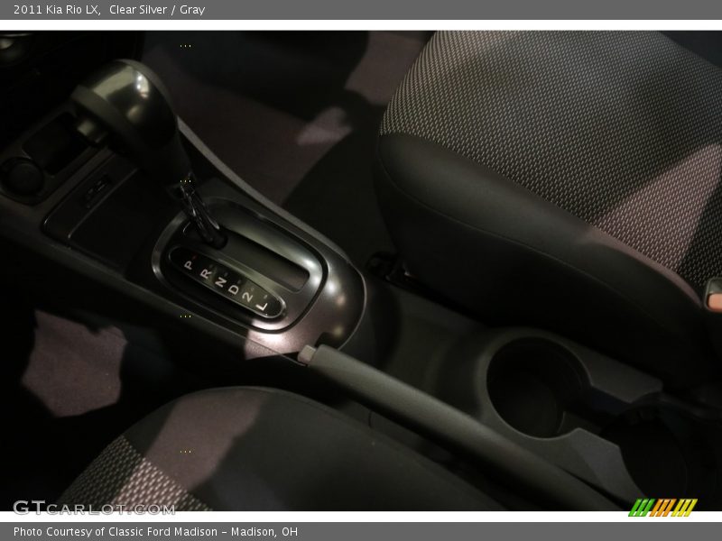 Clear Silver / Gray 2011 Kia Rio LX
