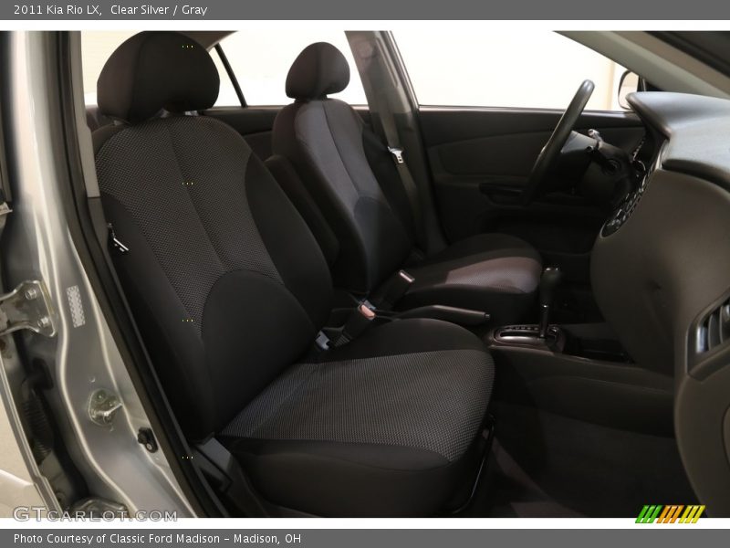 Clear Silver / Gray 2011 Kia Rio LX