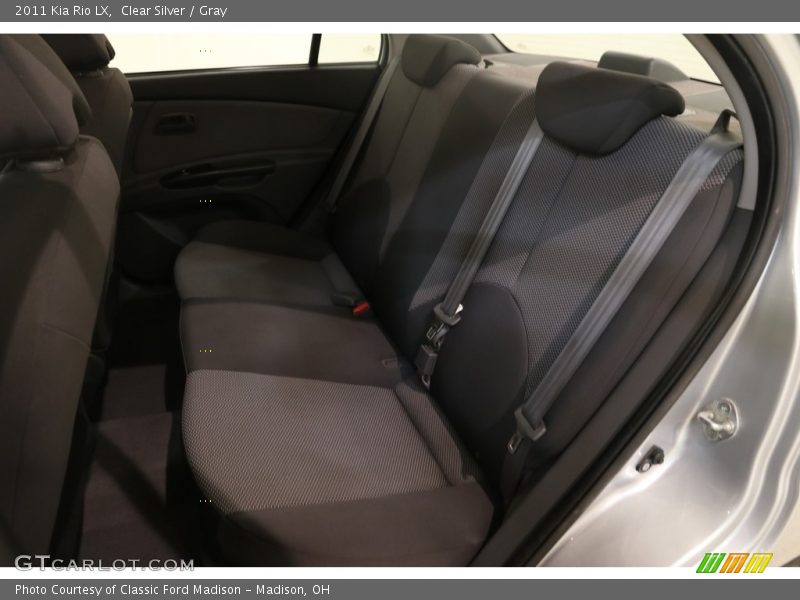 Clear Silver / Gray 2011 Kia Rio LX