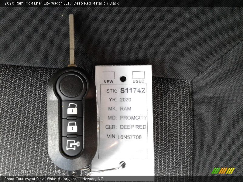 Keys of 2020 ProMaster City Wagon SLT