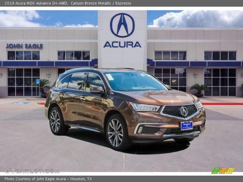 Canyon Bronze Metallic / Espresso 2019 Acura MDX Advance SH-AWD