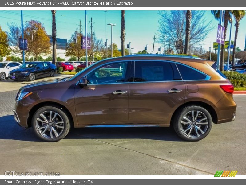 Canyon Bronze Metallic / Espresso 2019 Acura MDX Advance SH-AWD
