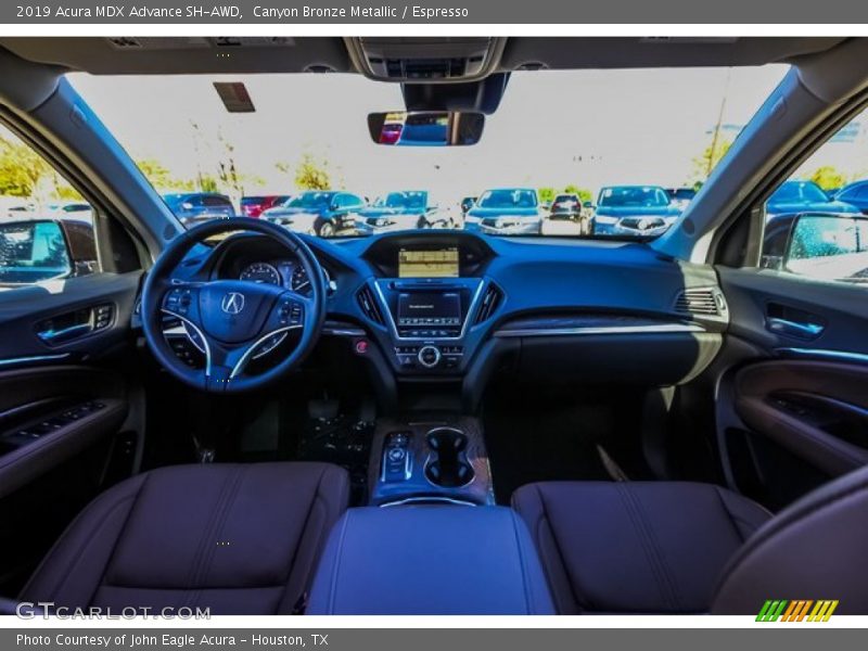 Canyon Bronze Metallic / Espresso 2019 Acura MDX Advance SH-AWD