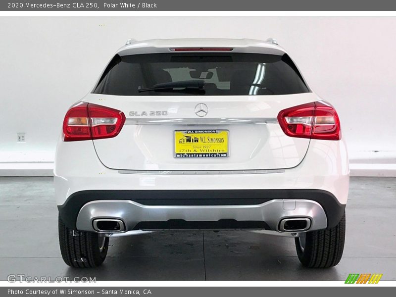 Polar White / Black 2020 Mercedes-Benz GLA 250