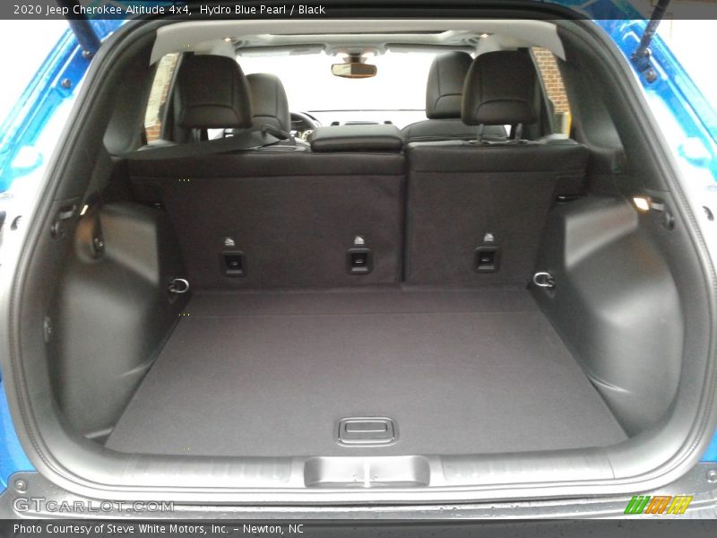 Hydro Blue Pearl / Black 2020 Jeep Cherokee Altitude 4x4
