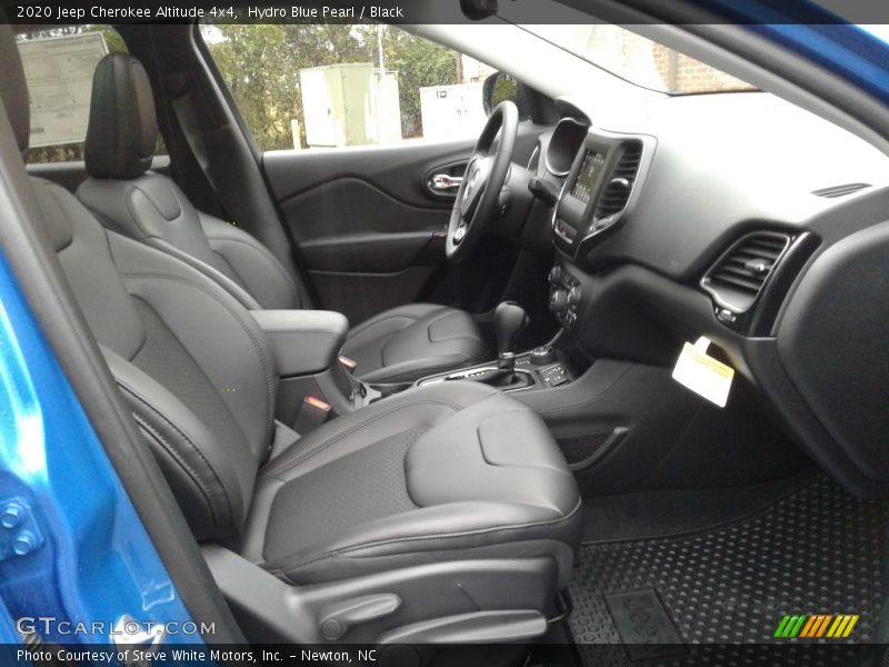 Hydro Blue Pearl / Black 2020 Jeep Cherokee Altitude 4x4