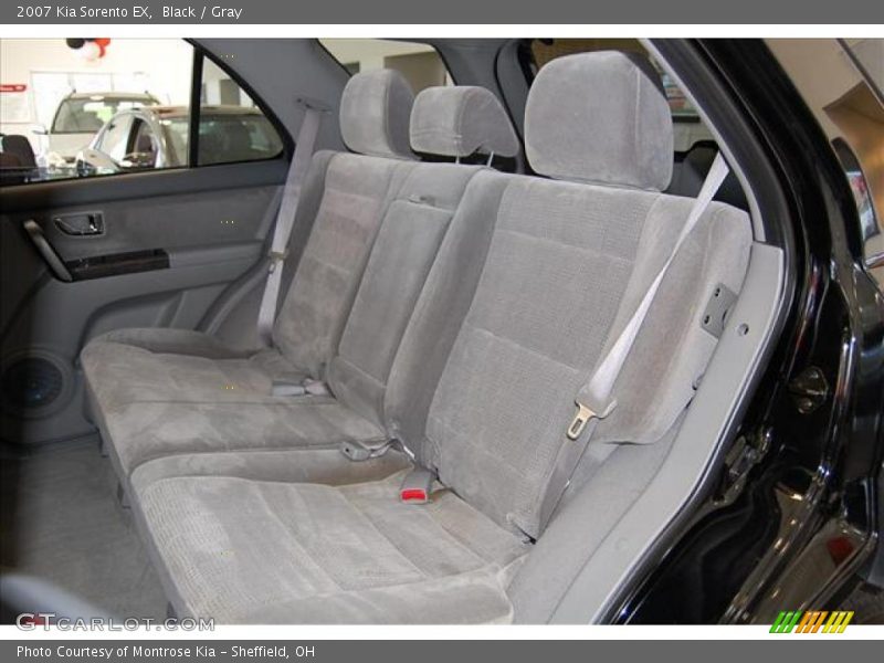 Black / Gray 2007 Kia Sorento EX