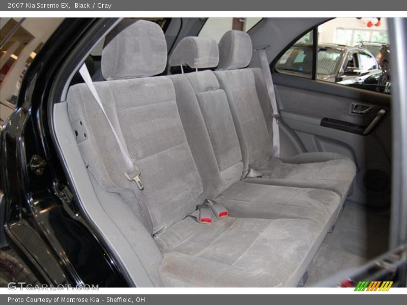Black / Gray 2007 Kia Sorento EX
