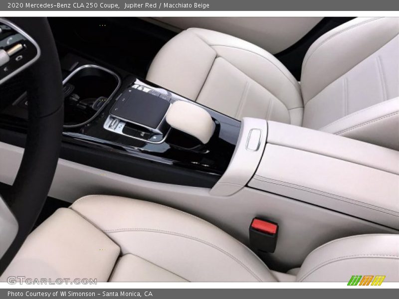 Jupiter Red / Macchiato Beige 2020 Mercedes-Benz CLA 250 Coupe