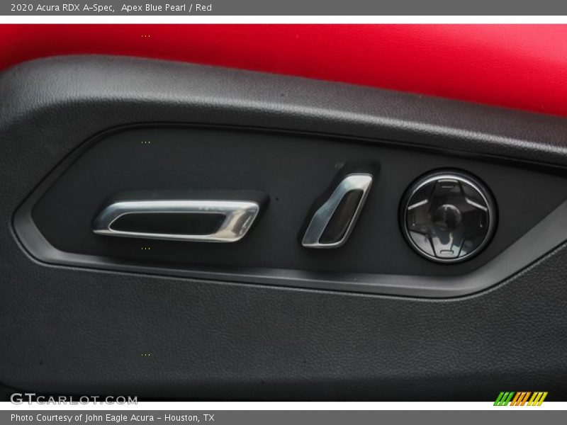 Apex Blue Pearl / Red 2020 Acura RDX A-Spec