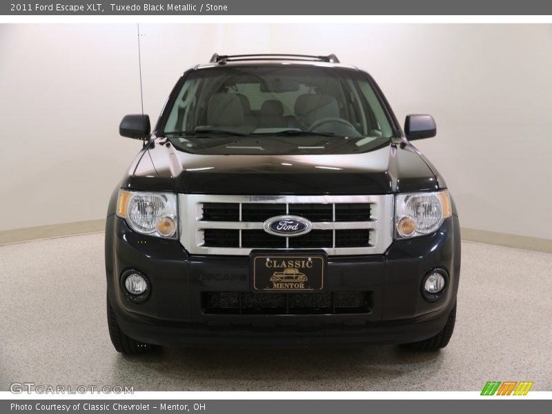 Tuxedo Black Metallic / Stone 2011 Ford Escape XLT