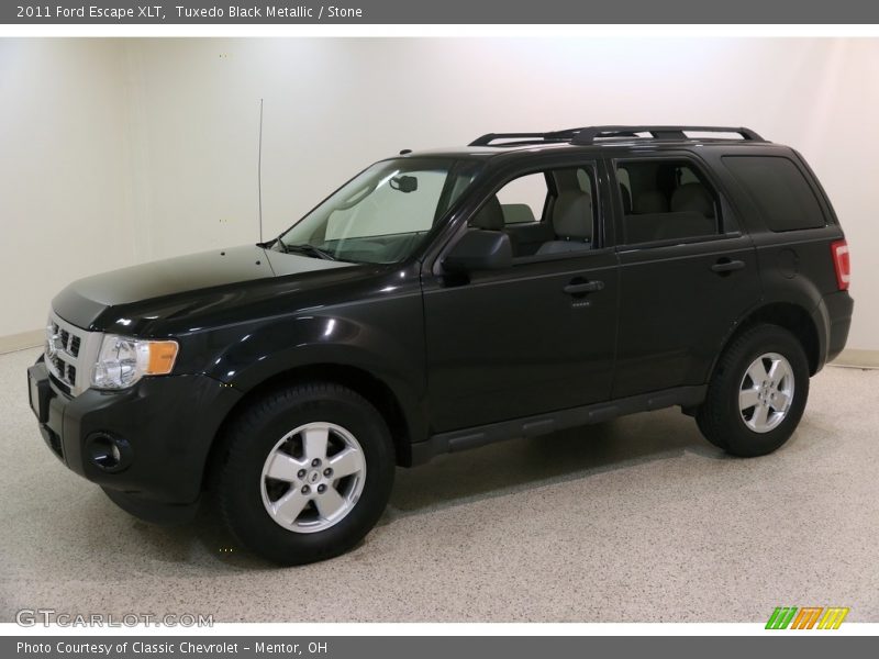 Tuxedo Black Metallic / Stone 2011 Ford Escape XLT