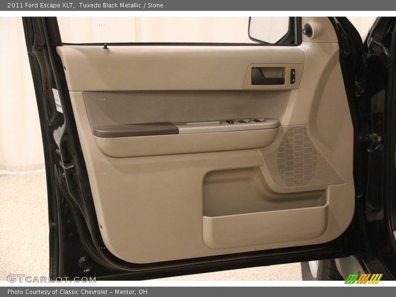 Tuxedo Black Metallic / Stone 2011 Ford Escape XLT