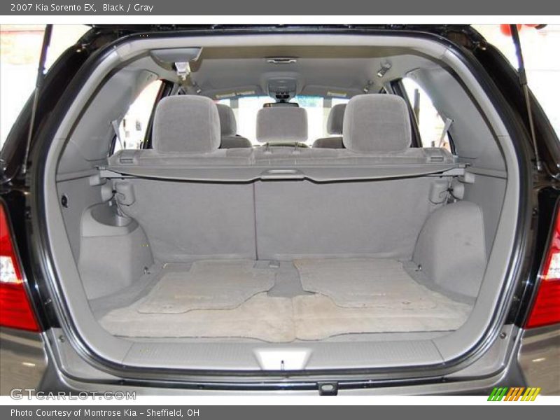 Black / Gray 2007 Kia Sorento EX