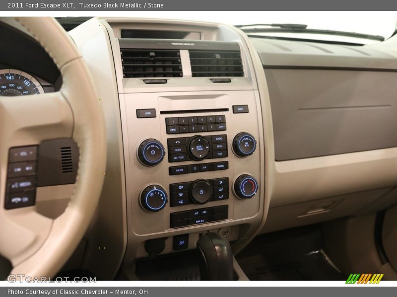 Tuxedo Black Metallic / Stone 2011 Ford Escape XLT