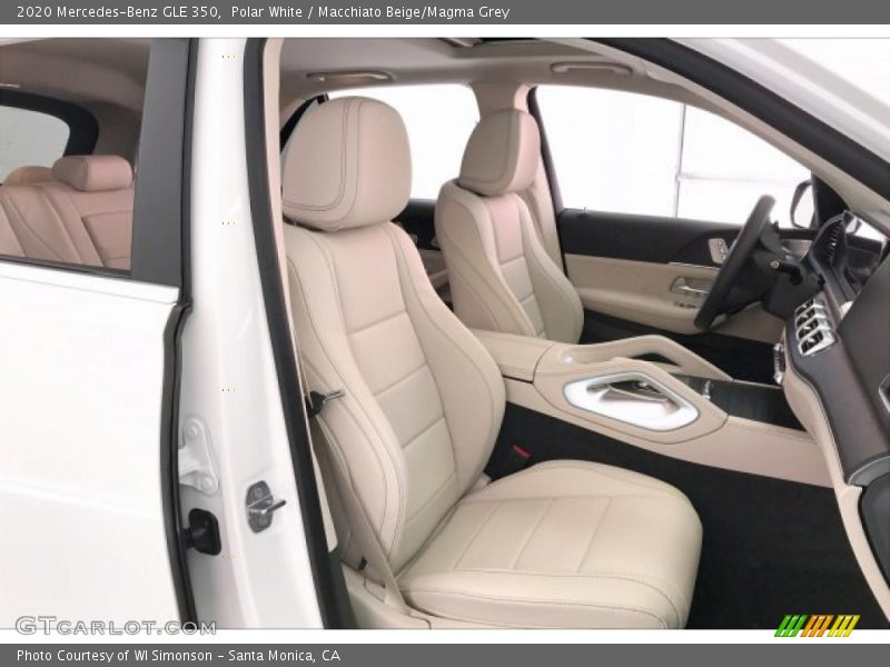 Polar White / Macchiato Beige/Magma Grey 2020 Mercedes-Benz GLE 350