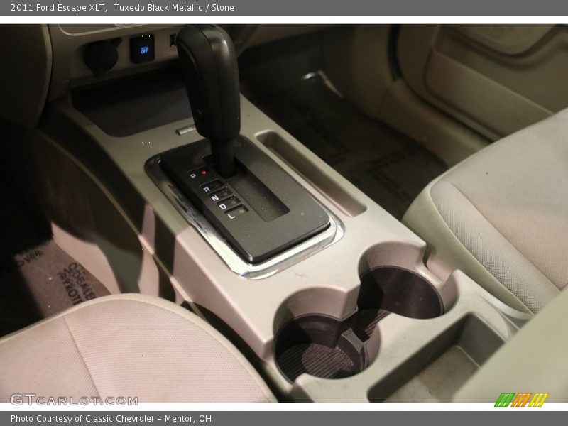 Tuxedo Black Metallic / Stone 2011 Ford Escape XLT