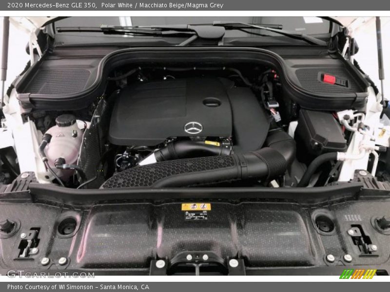 Polar White / Macchiato Beige/Magma Grey 2020 Mercedes-Benz GLE 350