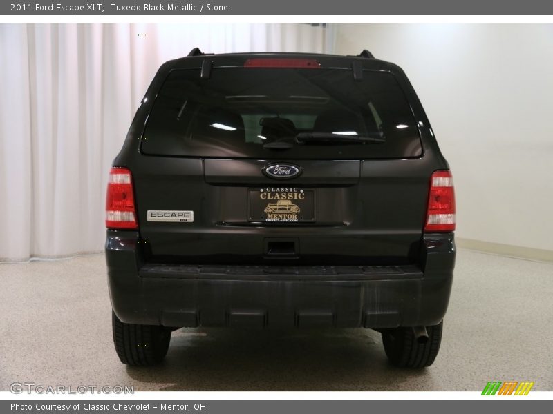 Tuxedo Black Metallic / Stone 2011 Ford Escape XLT
