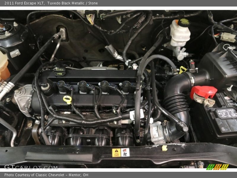 Tuxedo Black Metallic / Stone 2011 Ford Escape XLT