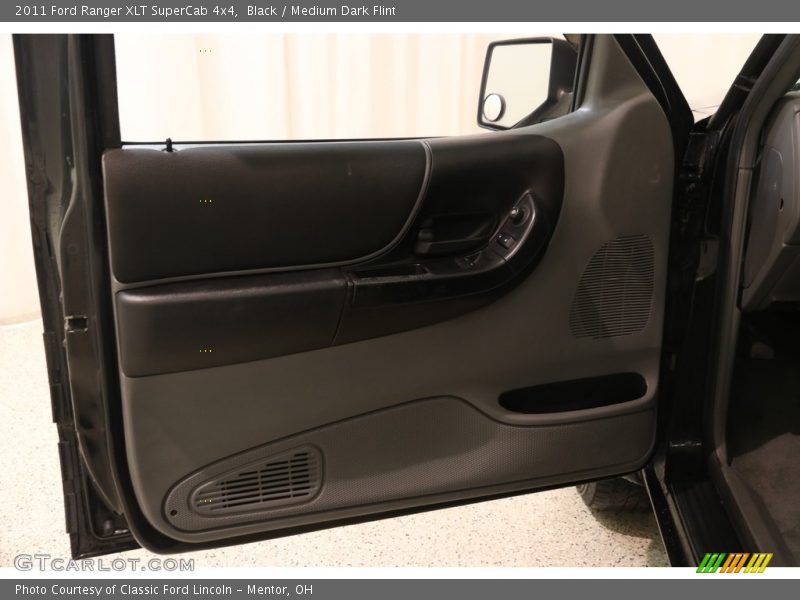 Black / Medium Dark Flint 2011 Ford Ranger XLT SuperCab 4x4