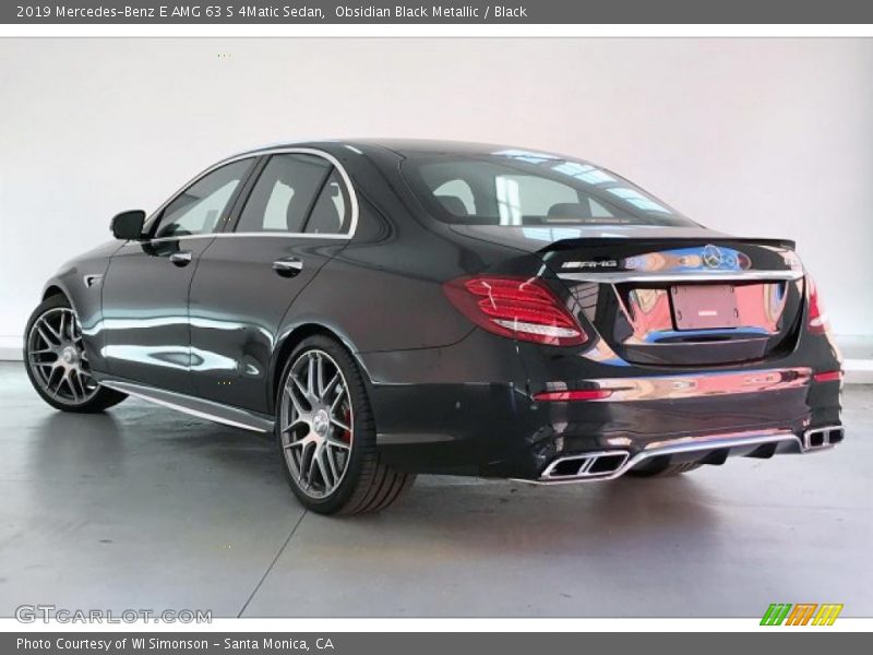 Obsidian Black Metallic / Black 2019 Mercedes-Benz E AMG 63 S 4Matic Sedan