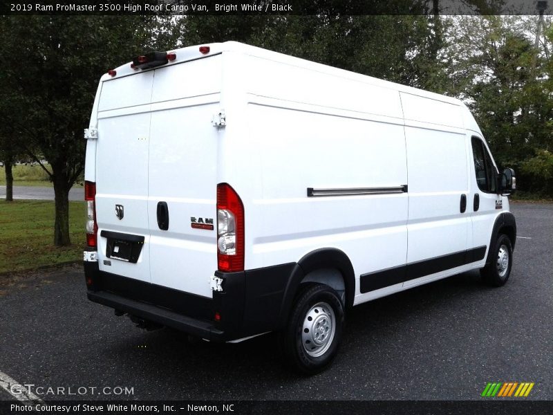 Bright White / Black 2019 Ram ProMaster 3500 High Roof Cargo Van