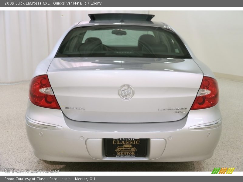 Quicksilver Metallic / Ebony 2009 Buick LaCrosse CXL