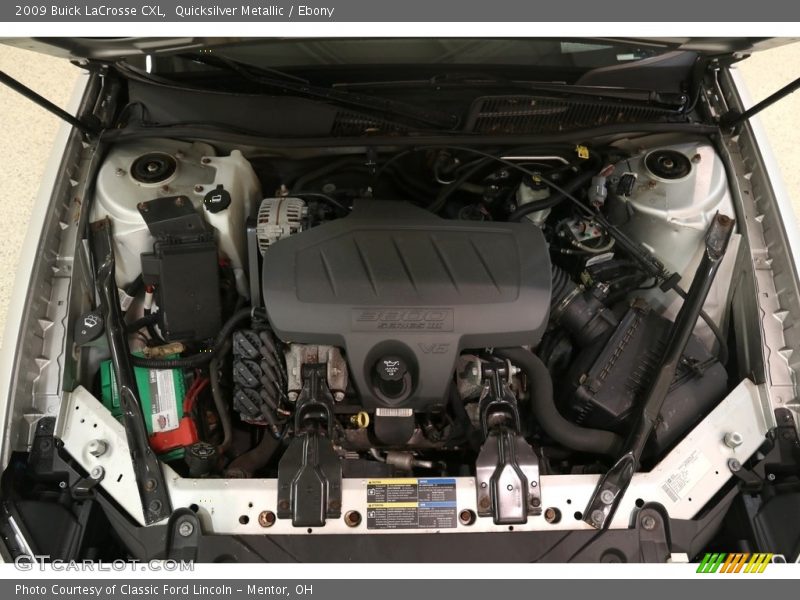 Quicksilver Metallic / Ebony 2009 Buick LaCrosse CXL