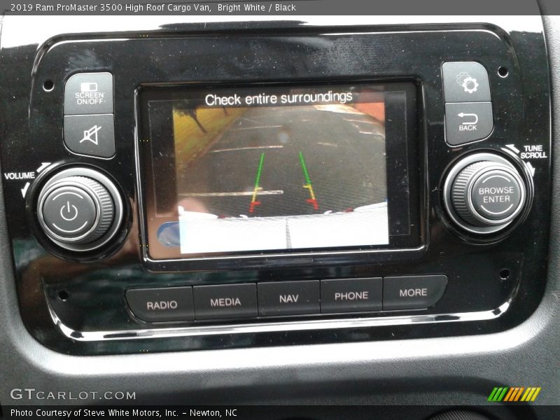 Bright White / Black 2019 Ram ProMaster 3500 High Roof Cargo Van