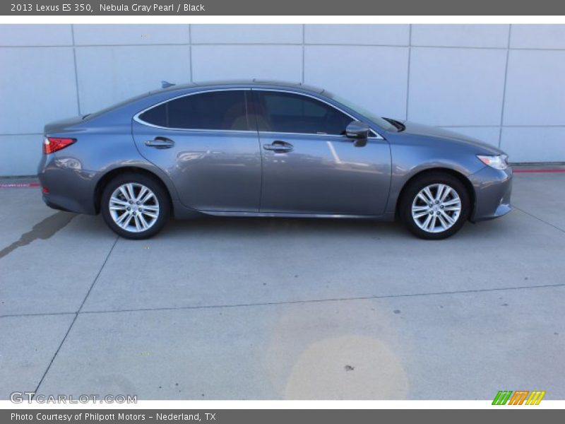 Nebula Gray Pearl / Black 2013 Lexus ES 350