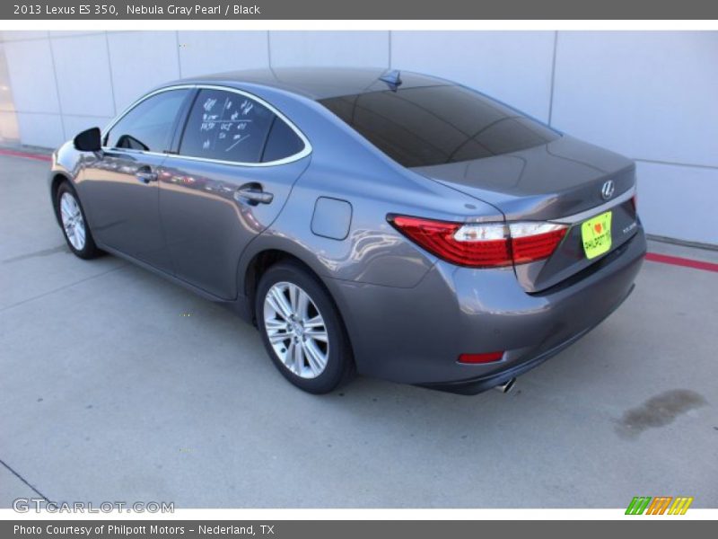 Nebula Gray Pearl / Black 2013 Lexus ES 350