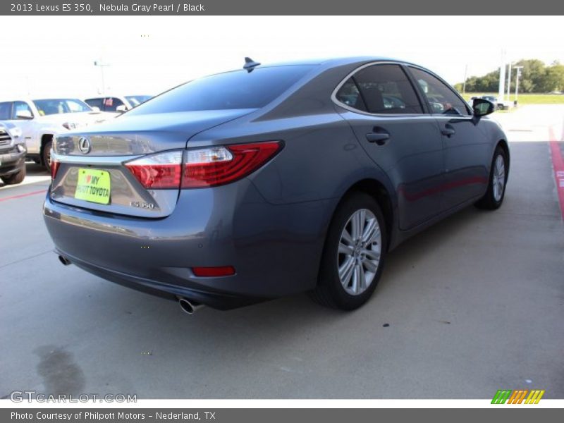 Nebula Gray Pearl / Black 2013 Lexus ES 350