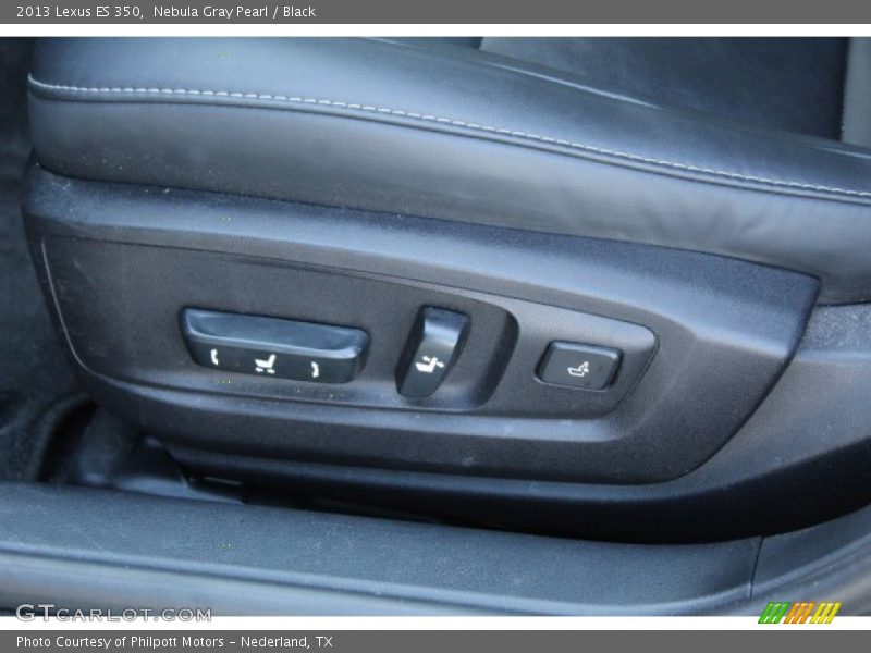 Nebula Gray Pearl / Black 2013 Lexus ES 350