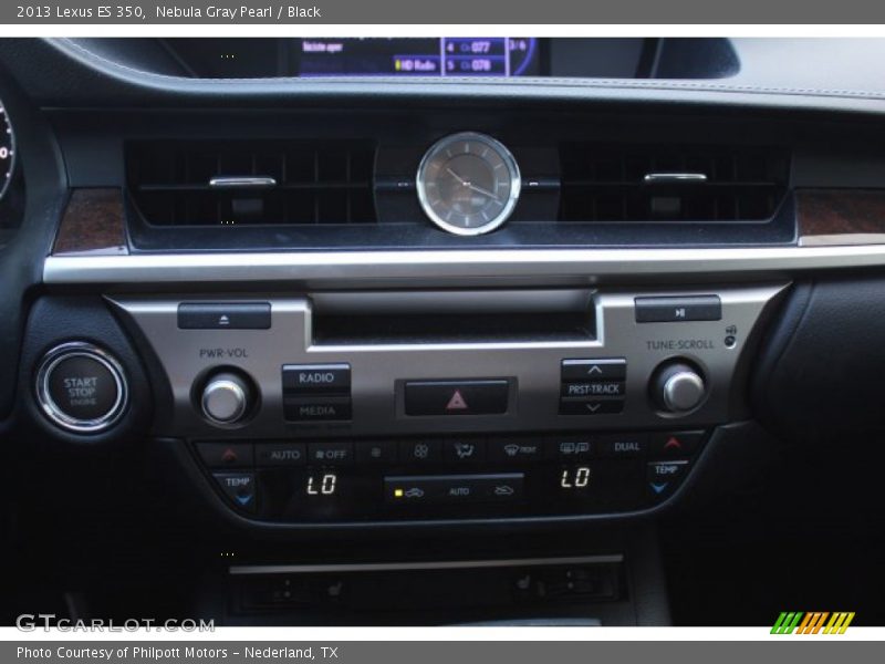 Nebula Gray Pearl / Black 2013 Lexus ES 350
