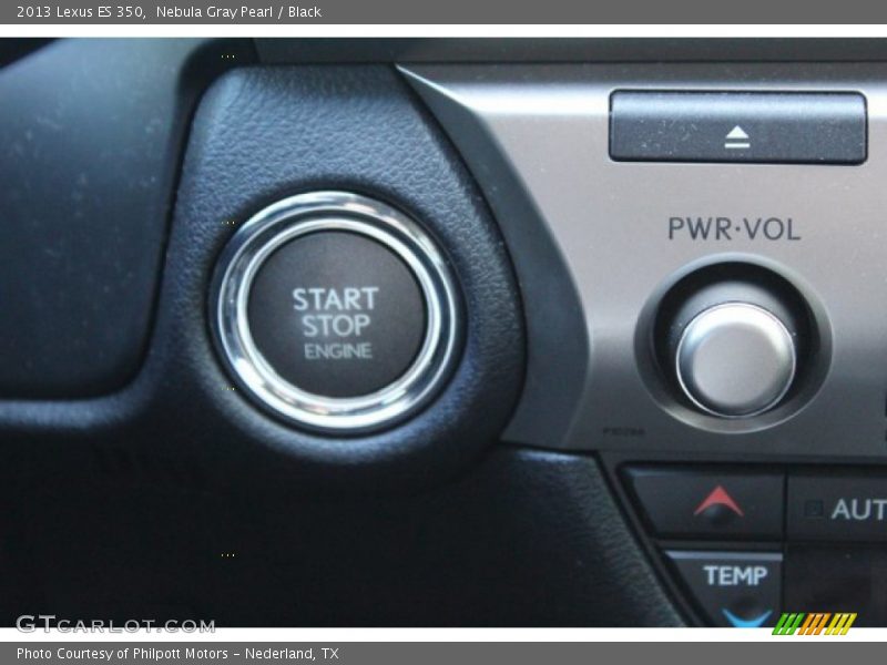 Nebula Gray Pearl / Black 2013 Lexus ES 350