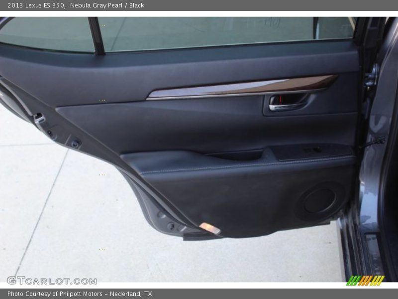 Nebula Gray Pearl / Black 2013 Lexus ES 350