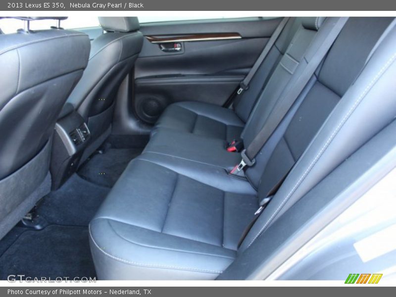 Nebula Gray Pearl / Black 2013 Lexus ES 350