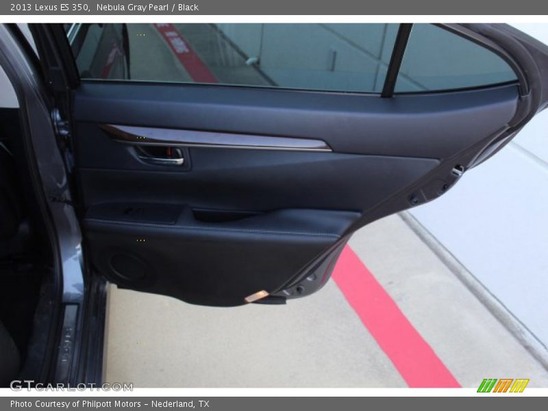 Nebula Gray Pearl / Black 2013 Lexus ES 350