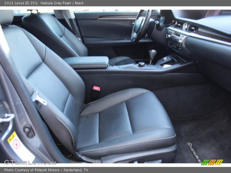 Nebula Gray Pearl / Black 2013 Lexus ES 350