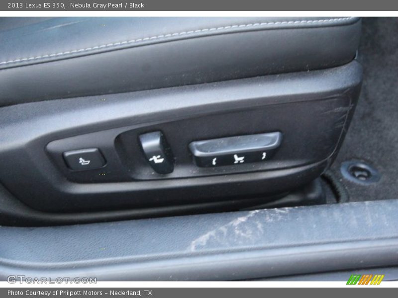 Nebula Gray Pearl / Black 2013 Lexus ES 350