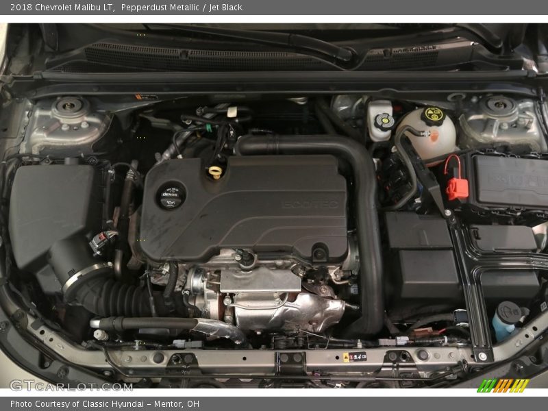 Pepperdust Metallic / Jet Black 2018 Chevrolet Malibu LT