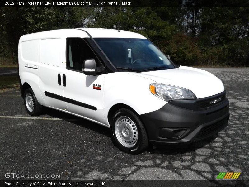 Bright White / Black 2019 Ram ProMaster City Tradesman Cargo Van