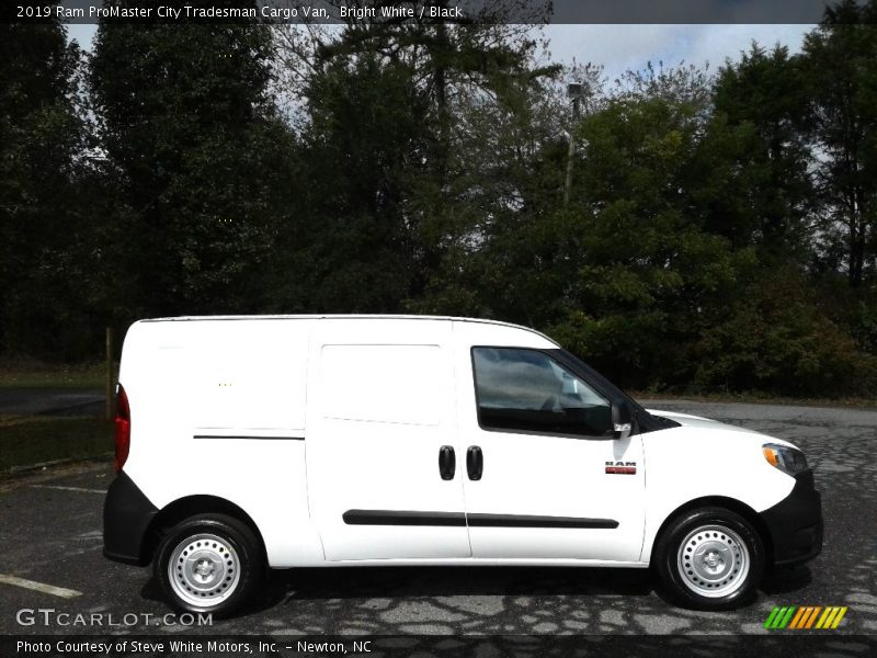 Bright White / Black 2019 Ram ProMaster City Tradesman Cargo Van