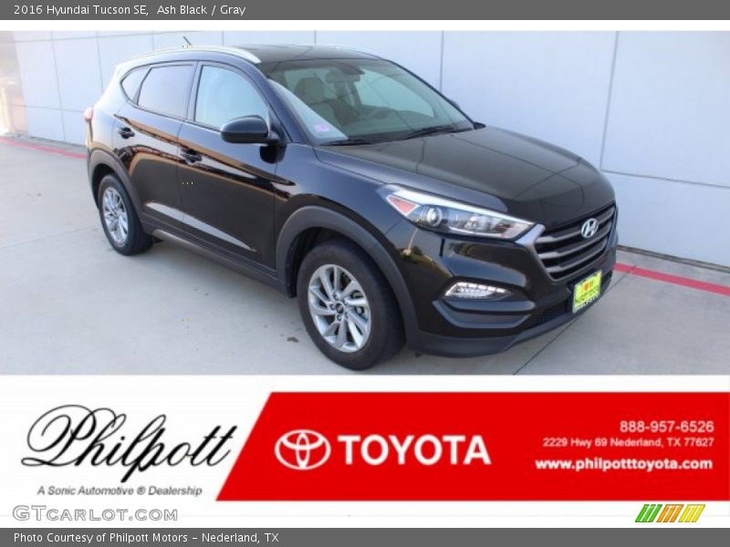 Ash Black / Gray 2016 Hyundai Tucson SE