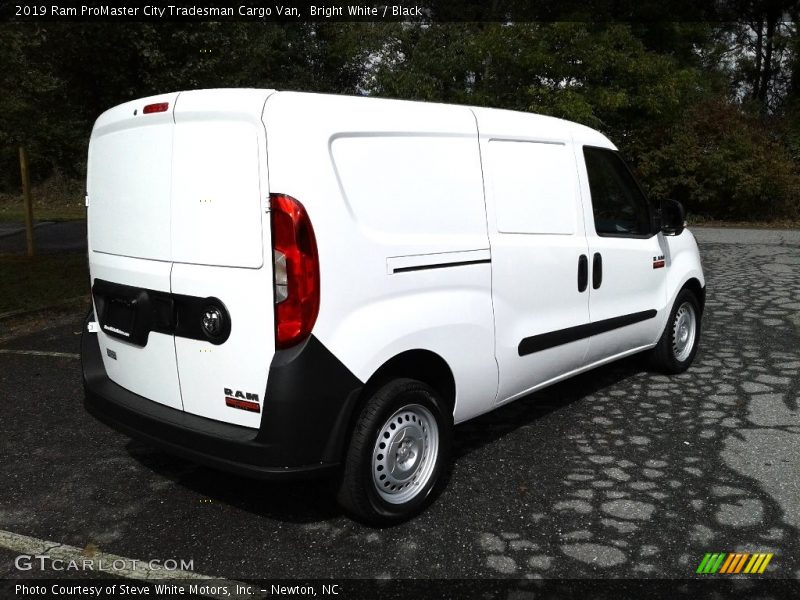 Bright White / Black 2019 Ram ProMaster City Tradesman Cargo Van