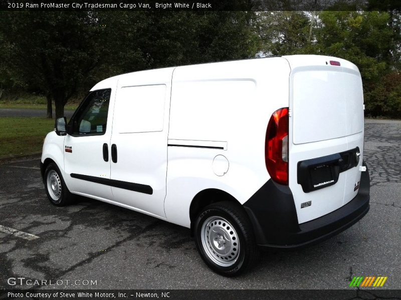 Bright White / Black 2019 Ram ProMaster City Tradesman Cargo Van