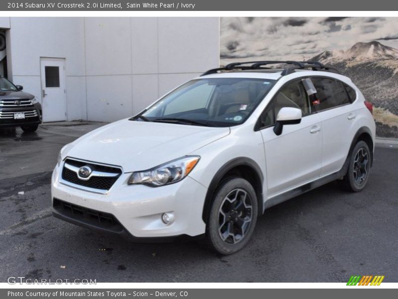 Satin White Pearl / Ivory 2014 Subaru XV Crosstrek 2.0i Limited